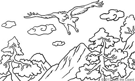 Coloring Pages of Andean Condor