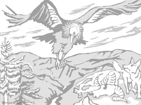 Coloring Pages of California Condor