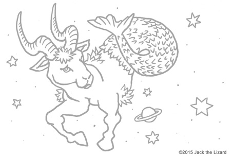 Coloring Capricorn