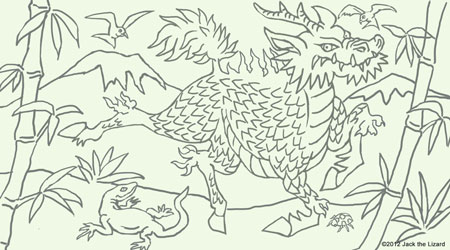 Coloring Qilin