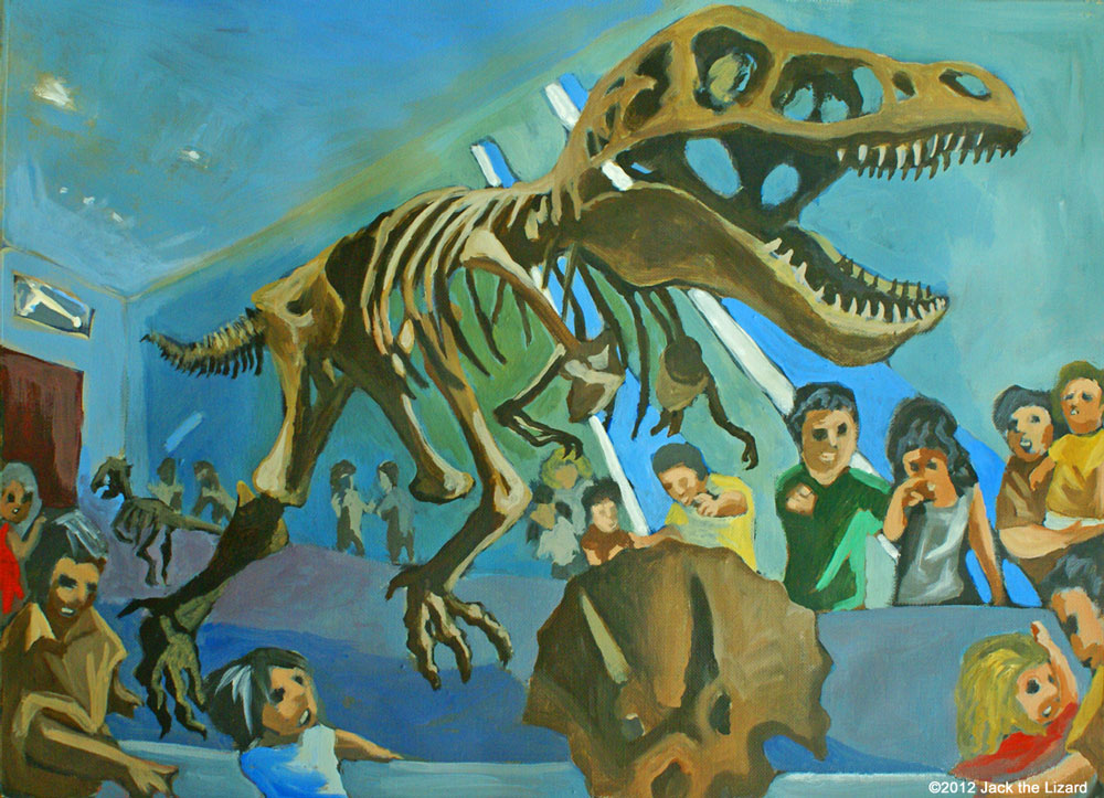 Tyrannosaurus rex, ROM