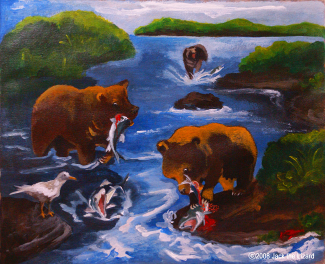 Bears and Salmons