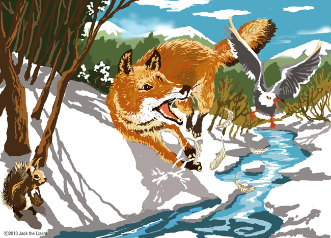 Hokkaido Fox