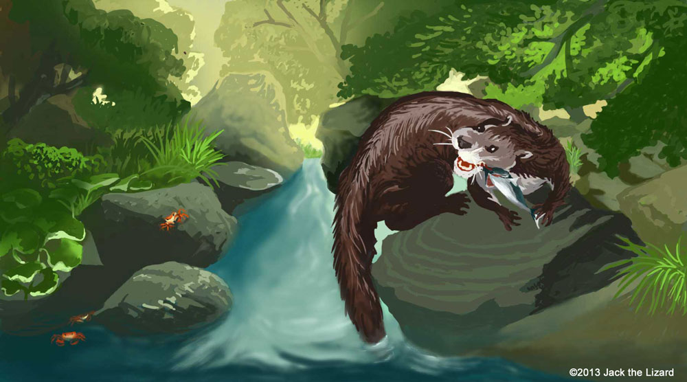 Japanese River Otter